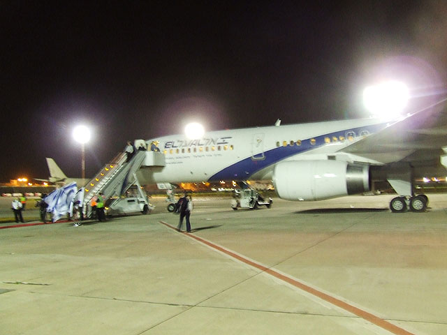 Самолет компании "Эль-Аль", арендованный правительством у компании "Эль-Аль" для полета Нетаниягу в Москву в 2010-м году
