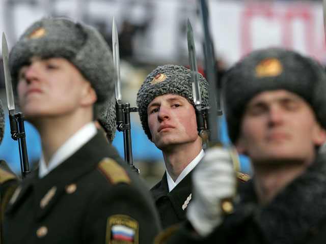 Военнослужащие российской армии