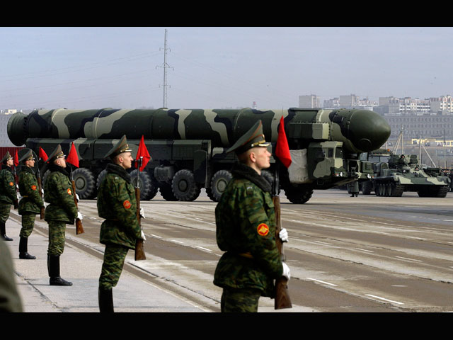 Российская ракета "Тополь"
