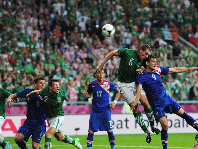 Евро-2012: в Познани хорваты победили сборную Ирландии