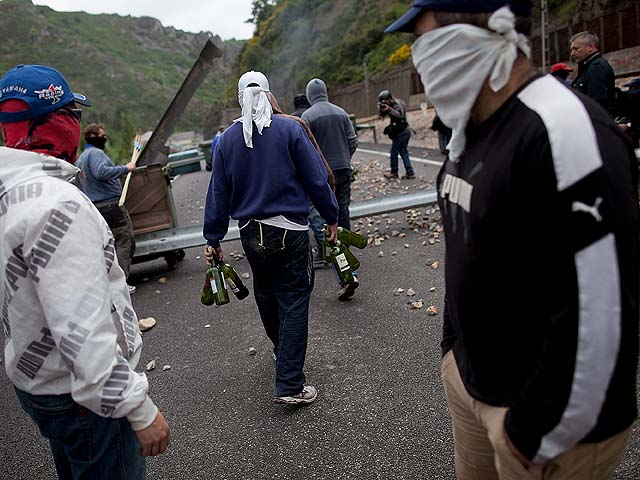 Восстание шахтеров в Испании: десятки пострадавших