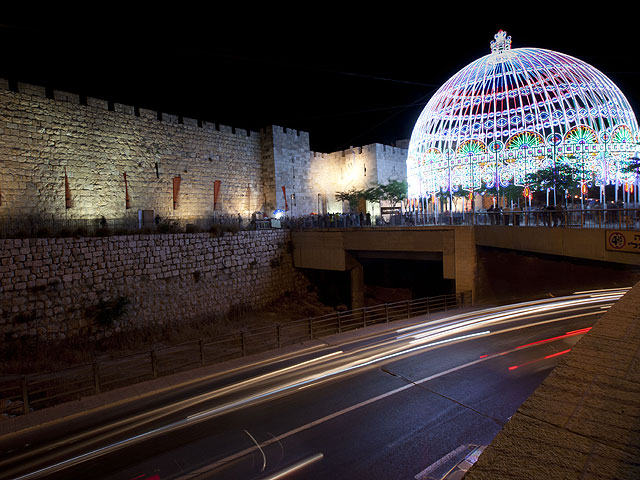 В Иерусалиме проходит Международный фестиваль света