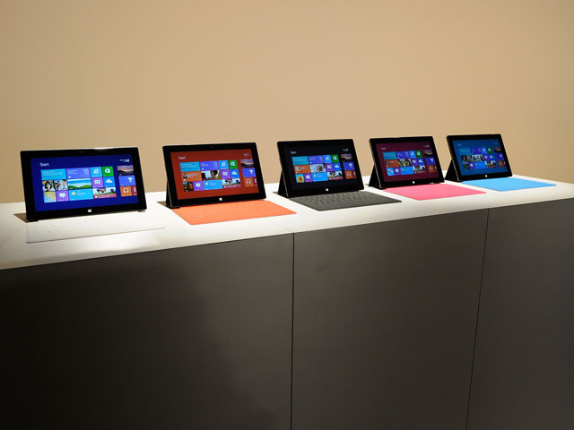 Microsoft представил свои первые планшетники Surface