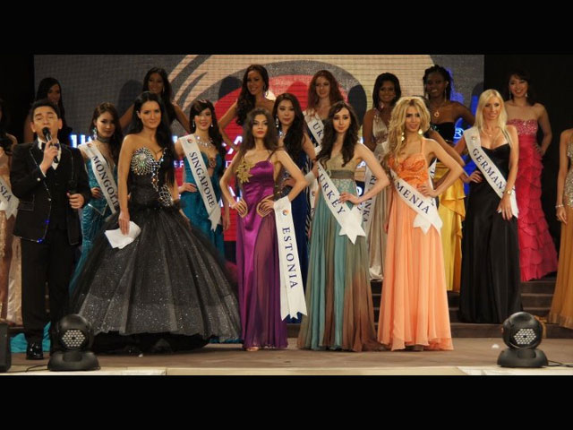Финалистки конкурса "Мисс Азия 2012"