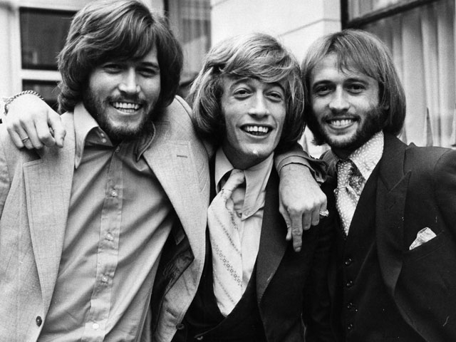 Bee Gees: Барри, Робин и Морис Гибб. 1970 год