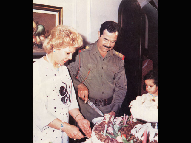 Фотография из семейного альбома Саддама Хусейна