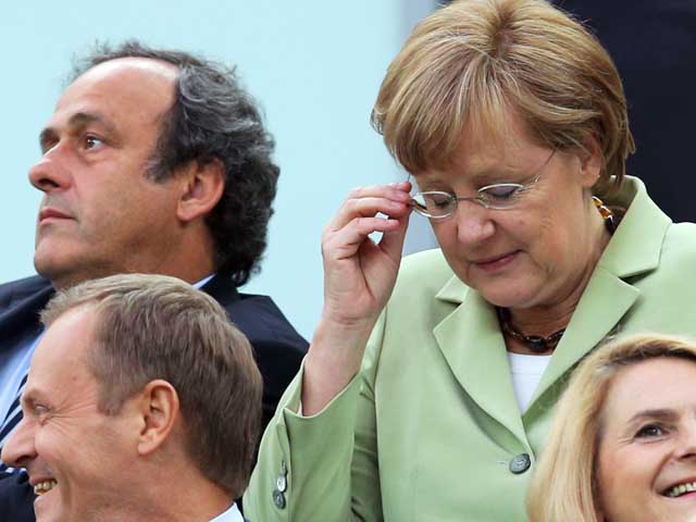Ангела Меркель посетит Киев, если сборная Германии пробьется в финал