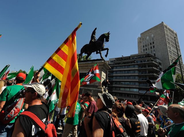 Восстание шахтеров в Испании: беспорядки в центре Мадрида