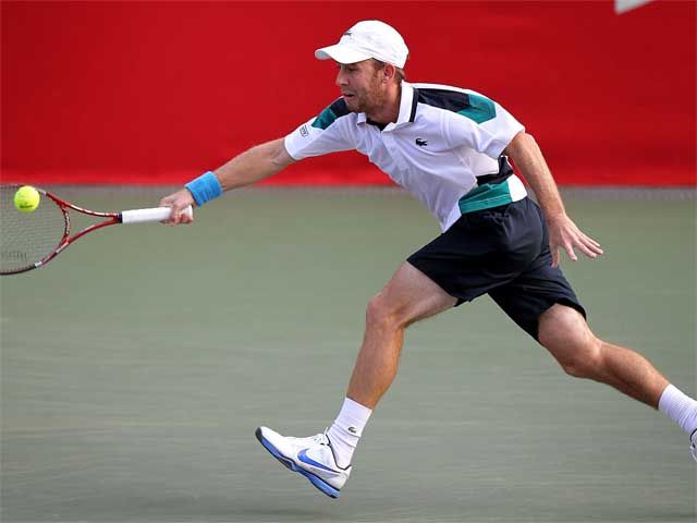 Теннис: Дуди Села проиграл в четвертьфинале турнира в Нью-Порте
