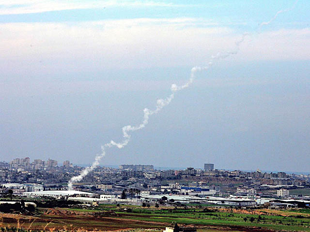 Палестинские террористы обстреляли Ашкелон