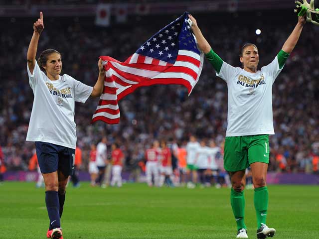 Американские футболистки в финале победили чемпионок мира