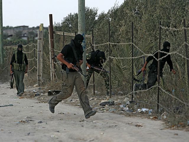 Палестинские боевики в Газе (иллюстрация)