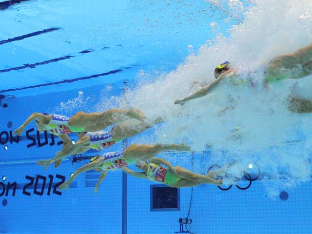 Синхронное плавание: россиянки завоевали золотую медаль