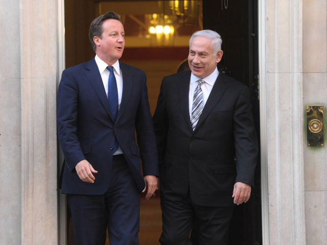 Премьер-министры Великобритании и Израиля - Дэвид Кэмерон и Биньямин Нетаниягу