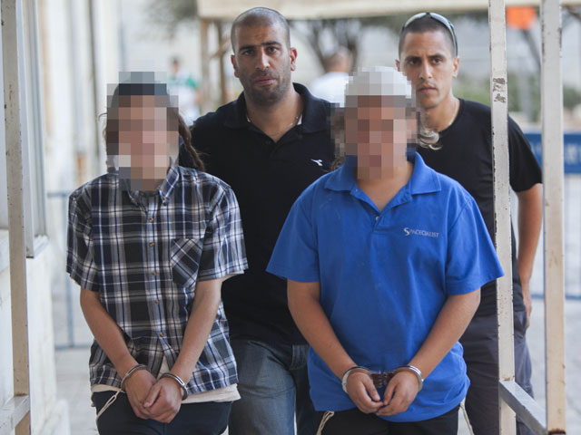 Подозреваемые в иерусалимском суде. 26 августа 2012 года