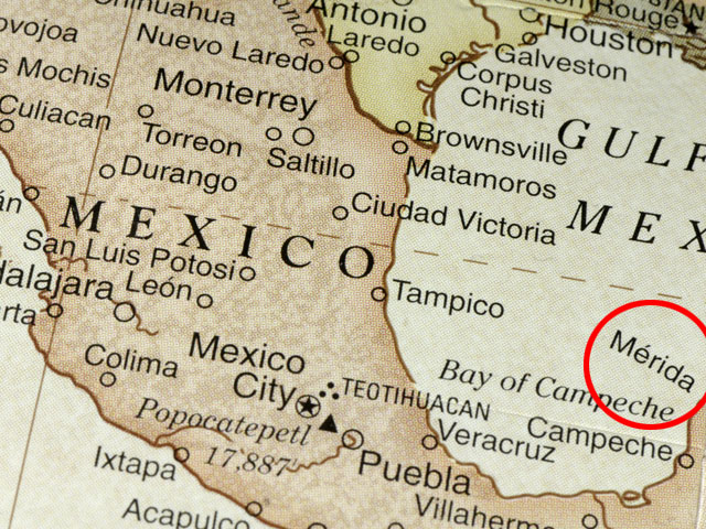 Задержание было проведено в Мериде, столице мексиканского штата Юкатан
