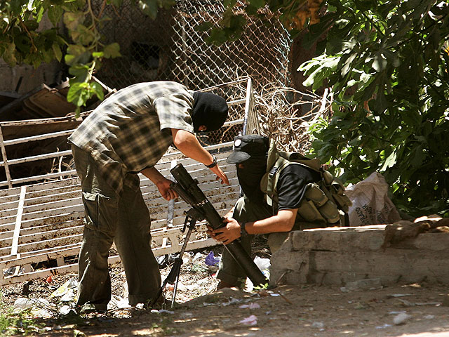 Палестинские террористы вновь обстреляли территорию Израиля из Газы