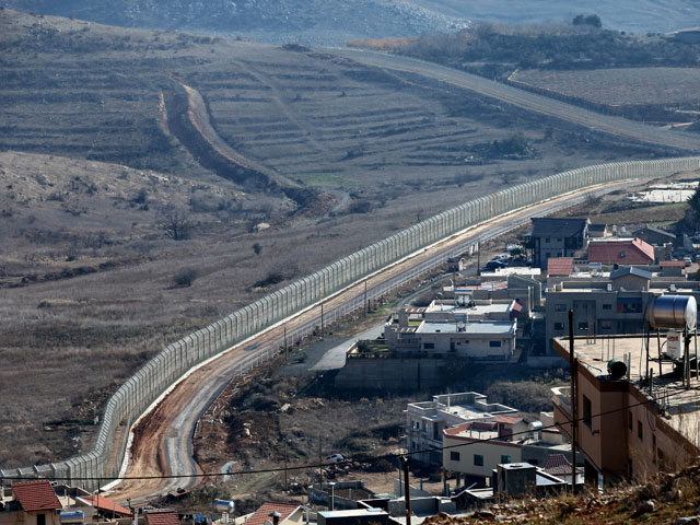Граница с Сирией в районе израильского населенного пункта Мадждаль Шамс