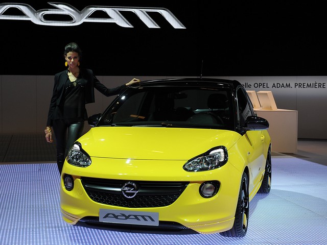 Opel Adam. Парижский автосалон, 27 сентября 2012 г.