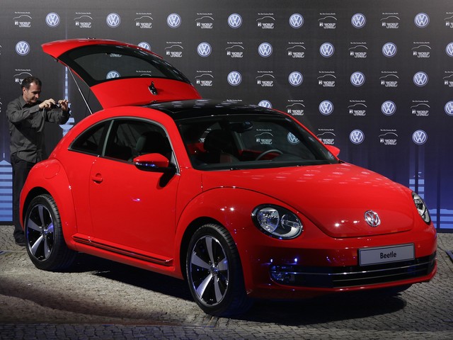 Volkswagen Beetle. Парижский автосалон, 27 сентября 2012 г.