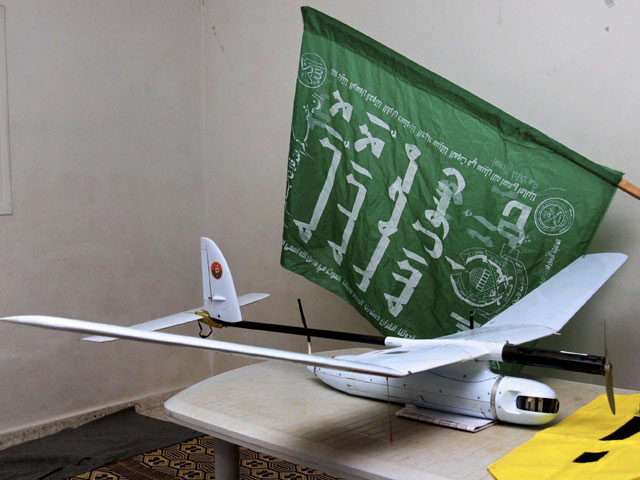 Израильский мини-БПЛА Skylark, захваченный ХАМАСом в январе 2007 года