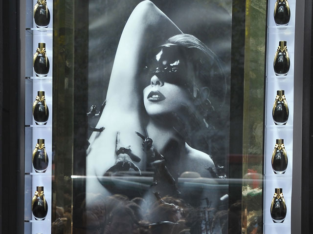 Рекламный постер "Lady GaGa. Fame" (автор: Стивен Кляйн)