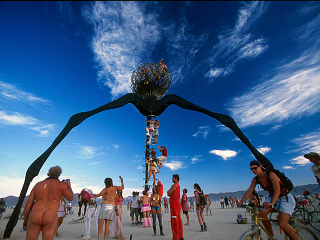 Фестиваль Burning Man в Неваде