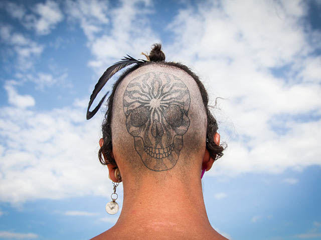 Фестиваль Burning Man в пляже а-Боним (Израиль, октябрь 2012 года)   