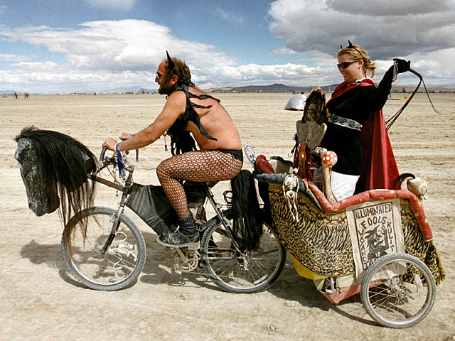 Burning Man в Неваде (2000 год)