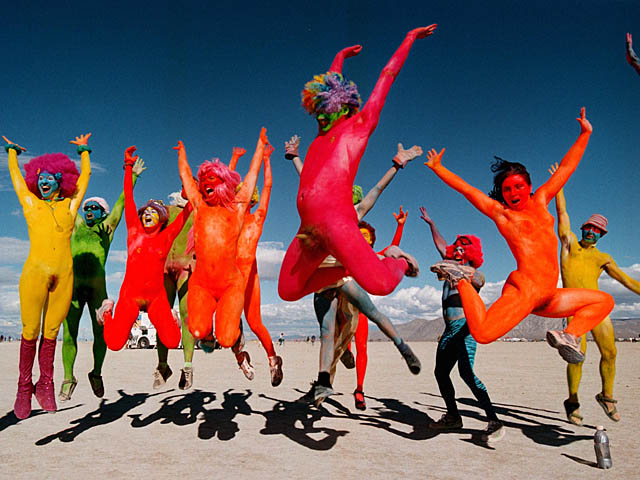 Burning Man в Неваде (2000 год)