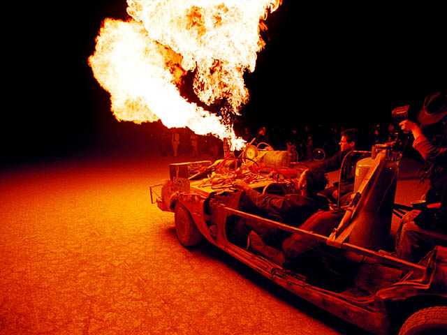 Burning Man в Неваде (2000 год)