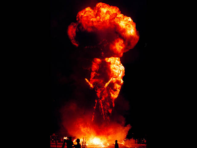 Burning Man в Неваде (2000 год)