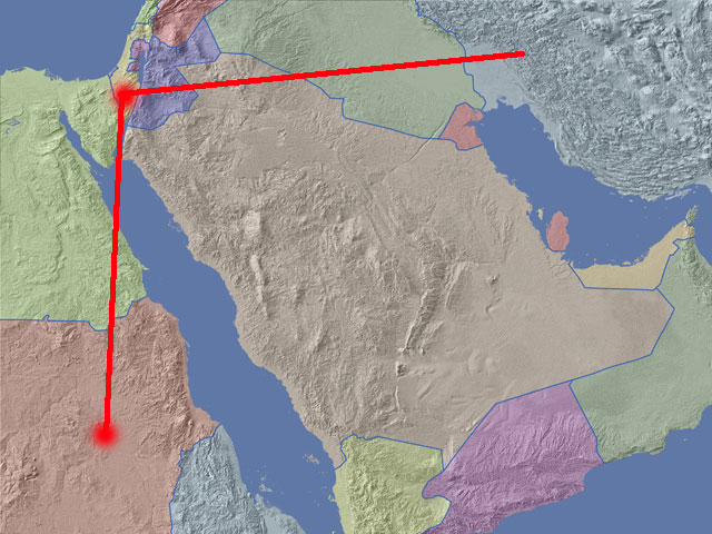 Выводы делаются на основании того, что от самого южного израильского военного аэродрома до Хартума около 1.800 км, примерно таким же является расстояние до известных иранских ядерных объектов