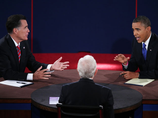 Митт Ромни и Барак Обама