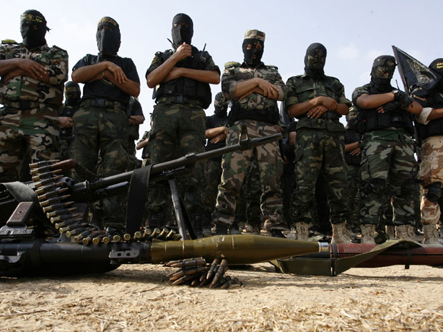 Боевики "Исламского джихада" в секторе Газы