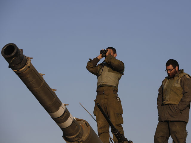На границе с сектором Газы