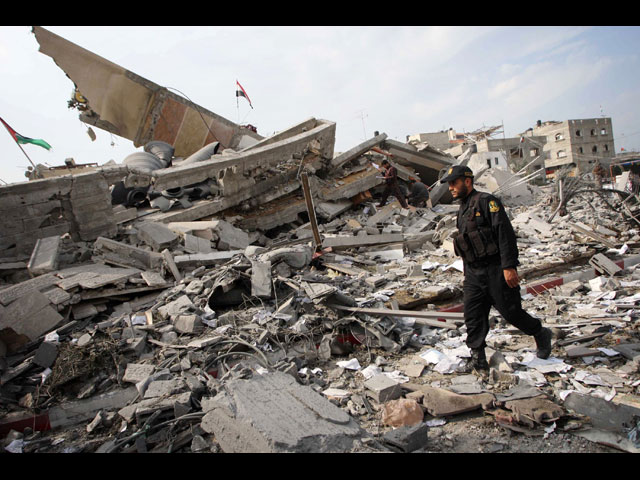 В Газе  22 ноября 2012 года