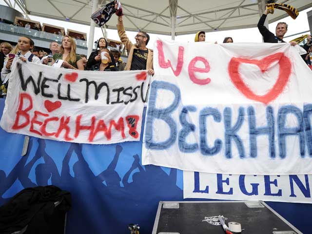В последнем матче за "Гэлакси" Дэвид Бекхэм стал чемпионом MLS