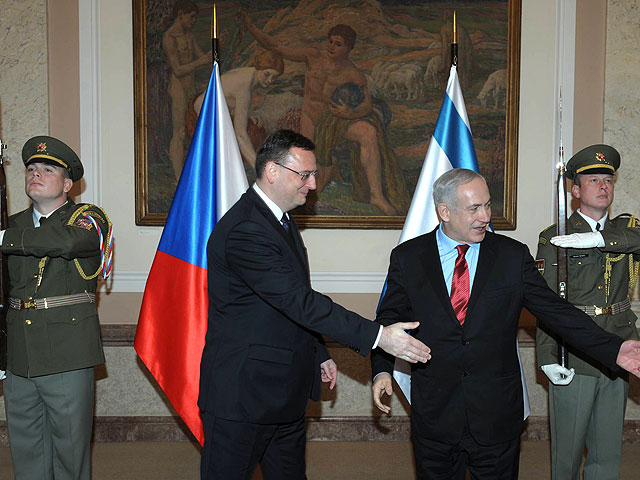 Премьер-министр Израиля Биньямин Нетаниягу 5 декабря посетил с визитом Чехию