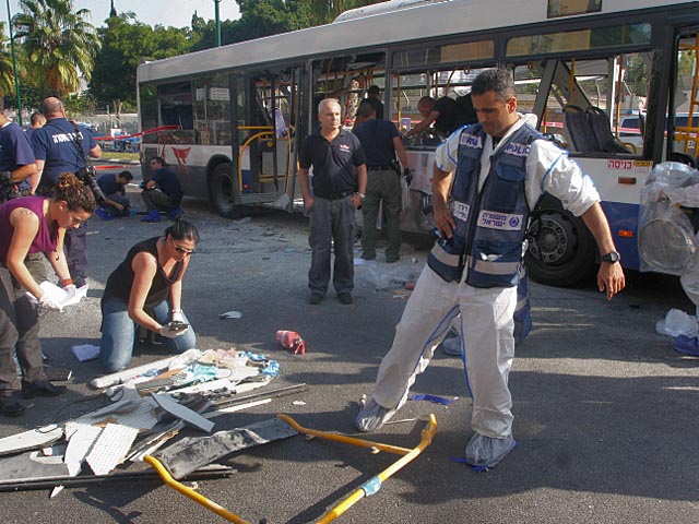 Автобус, взорванный в Тель-Авиве 21 ноября 2012 года