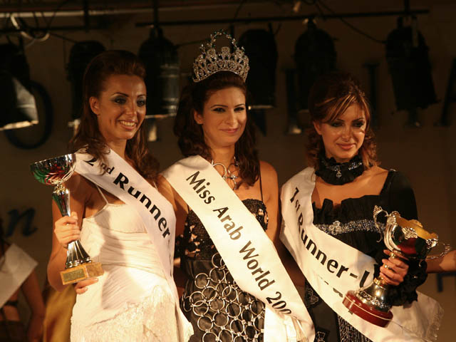 На конкурсе "Мисс арабского мира" (архив)