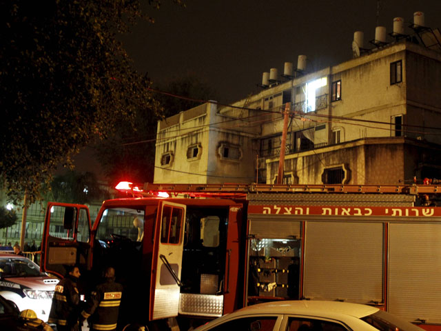 Пожар в доме престарелых в Ришон ле-Ционе: пострадали 6 человек