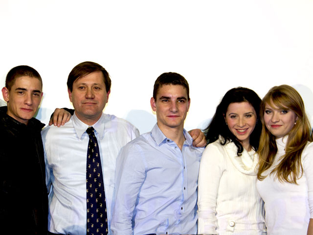 Слева направо: Эйтан Клепер, Арик Каплан, Дани Ковалев, Наталья Геревиц и Анастасия Кирилюк