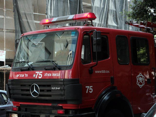 55-летний мужчина получил тяжелейшие ожоги в результате пожара в Ашдоде
