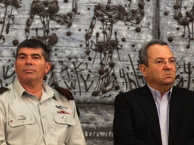 Габи Ашкенази и Эхуд Барак