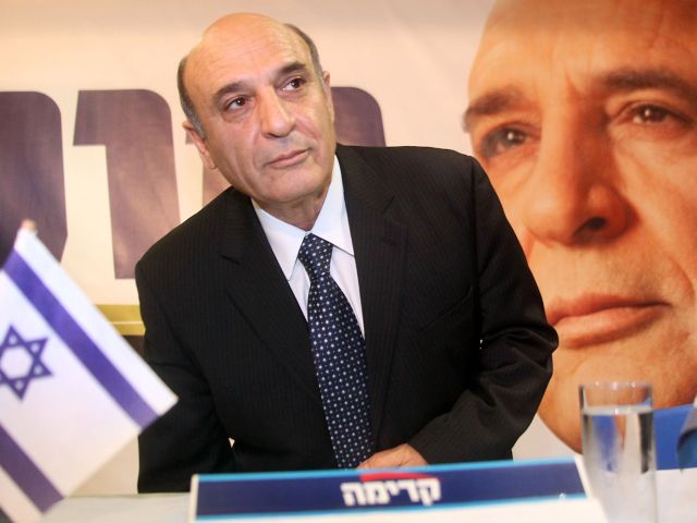 Шауль Мофаз, лидер партии "Кадима"