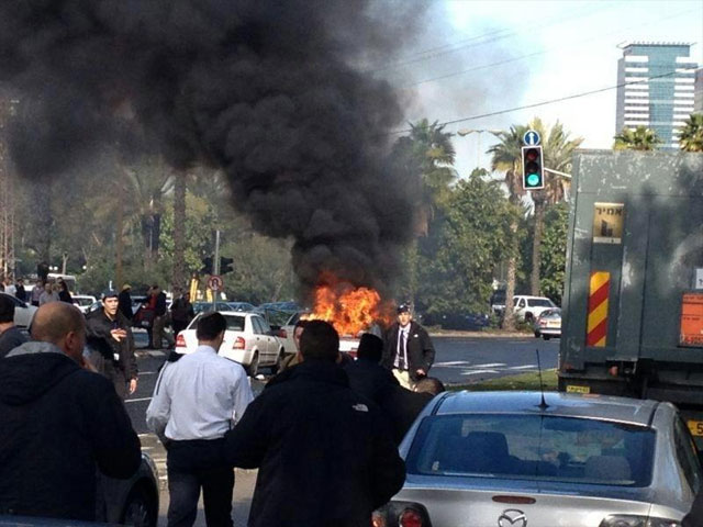Взрыв возле "Абу-Кабира" в Тель-Авиве. Двое раненых