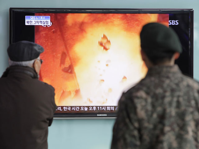Северокорейские представители заявили 12 февраля, что испытания стали ответом на "угрозы со стороны США"