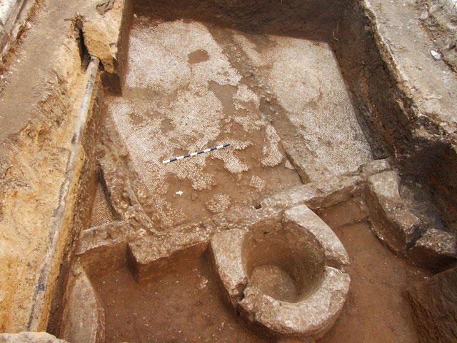 В Яффо обнаружен винодельческий комплекс византийского периода