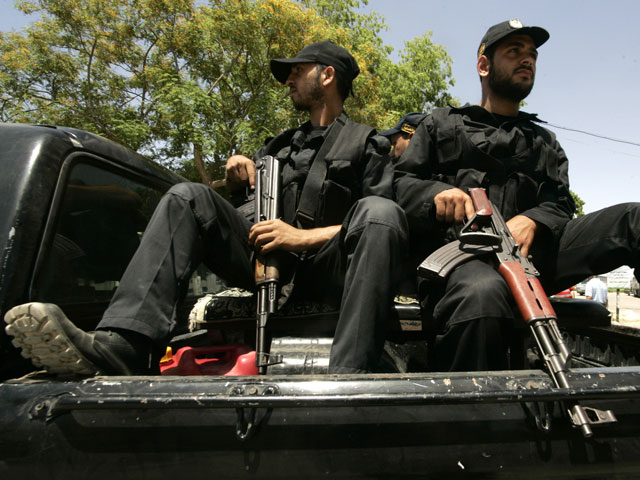 Бородатые полицейские в Газе